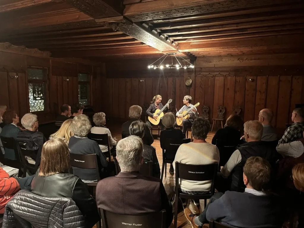 Kulturlaube Sempach Im Rathaus – Lucerne Guitar Duo 25.01.2025
© Franziska Kaufmann